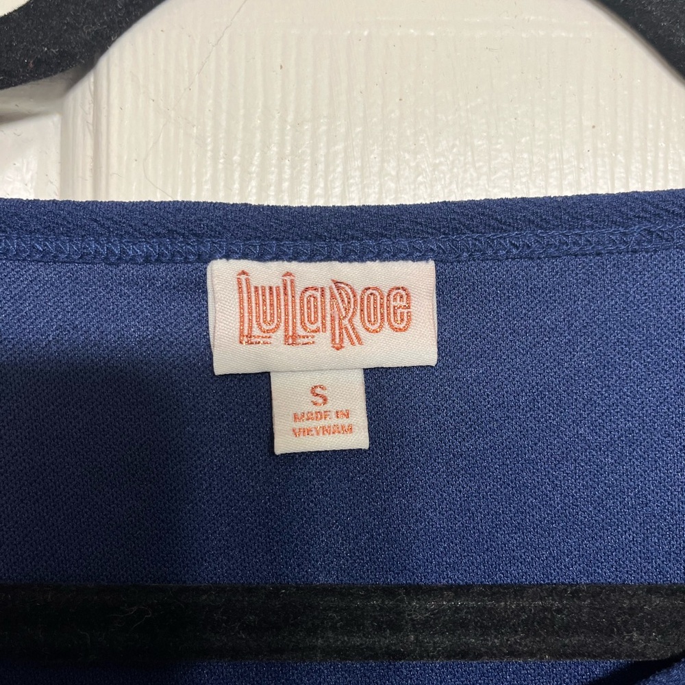 LuLaRoe Navy Blue dress